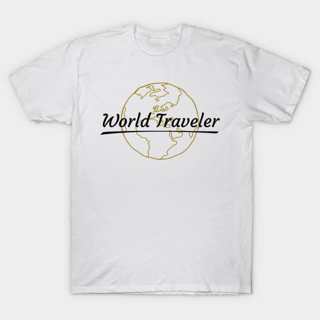 World Traveler T-Shirt by citypanda